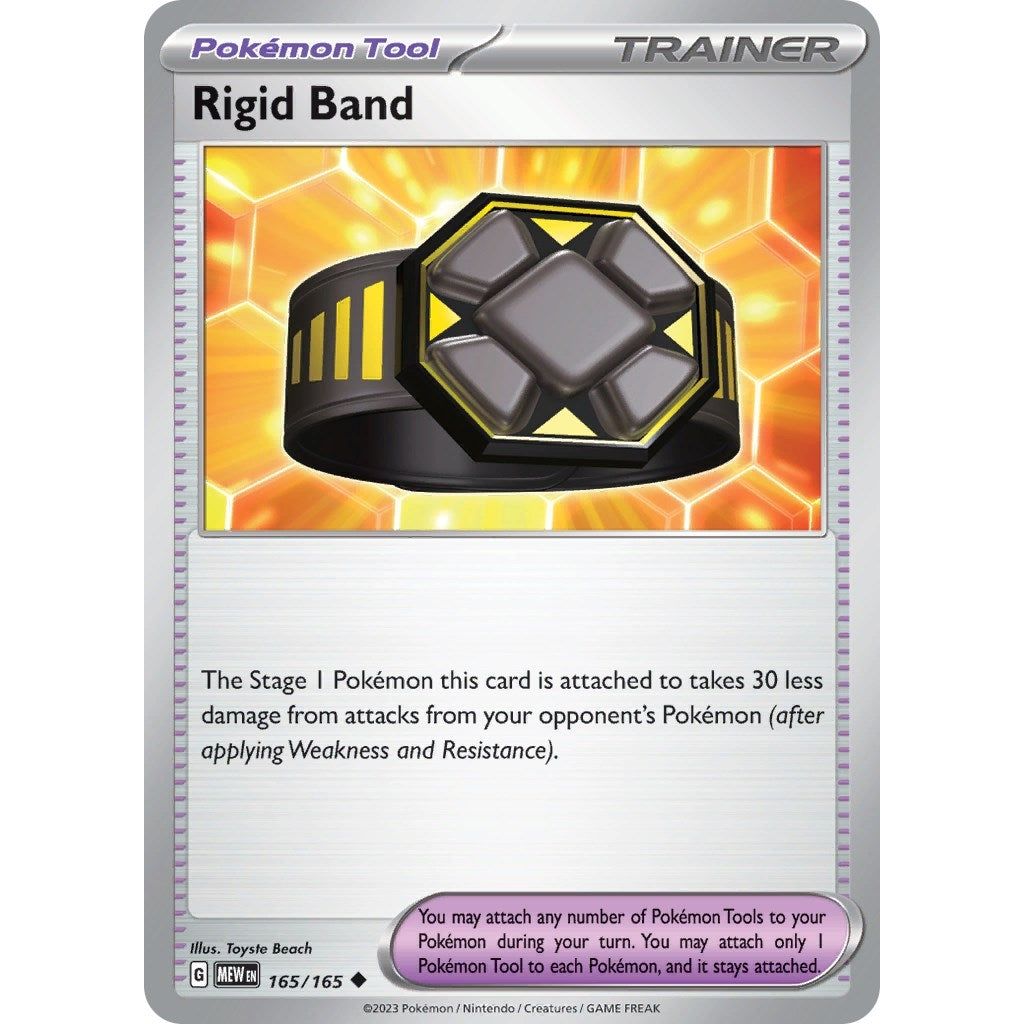 Image for Rigid Band (165/165) (MEW) - Pokemon