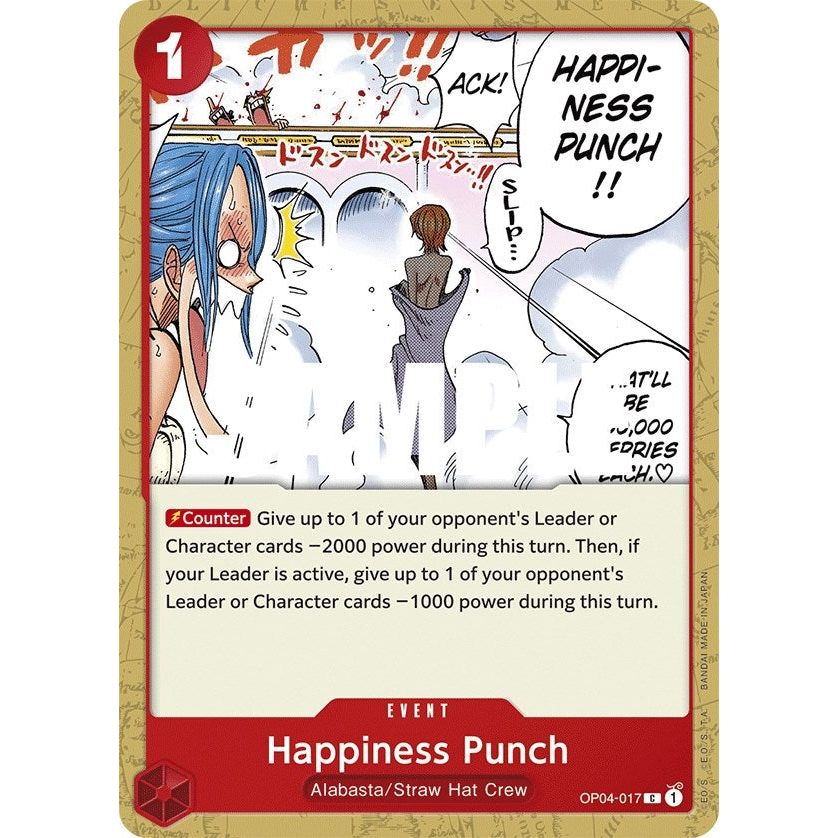 Image for Happiness Punch (OP04-017) (OP04) - One Piece Card Game