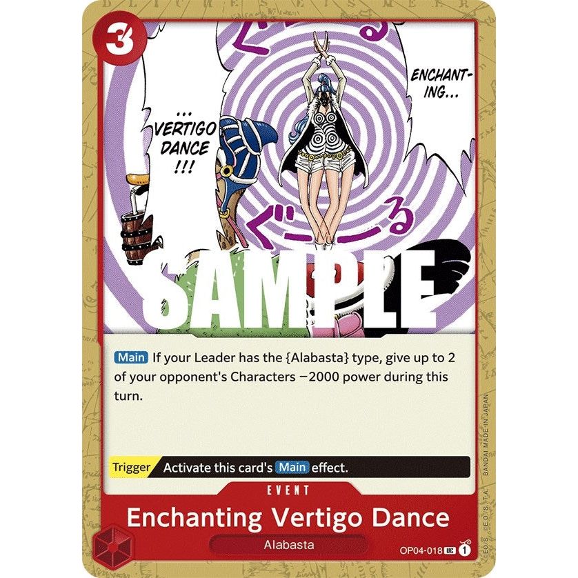 Image for Enchanting Vertigo Dance (OP04-018) (OP04) - One Piece Card Game
