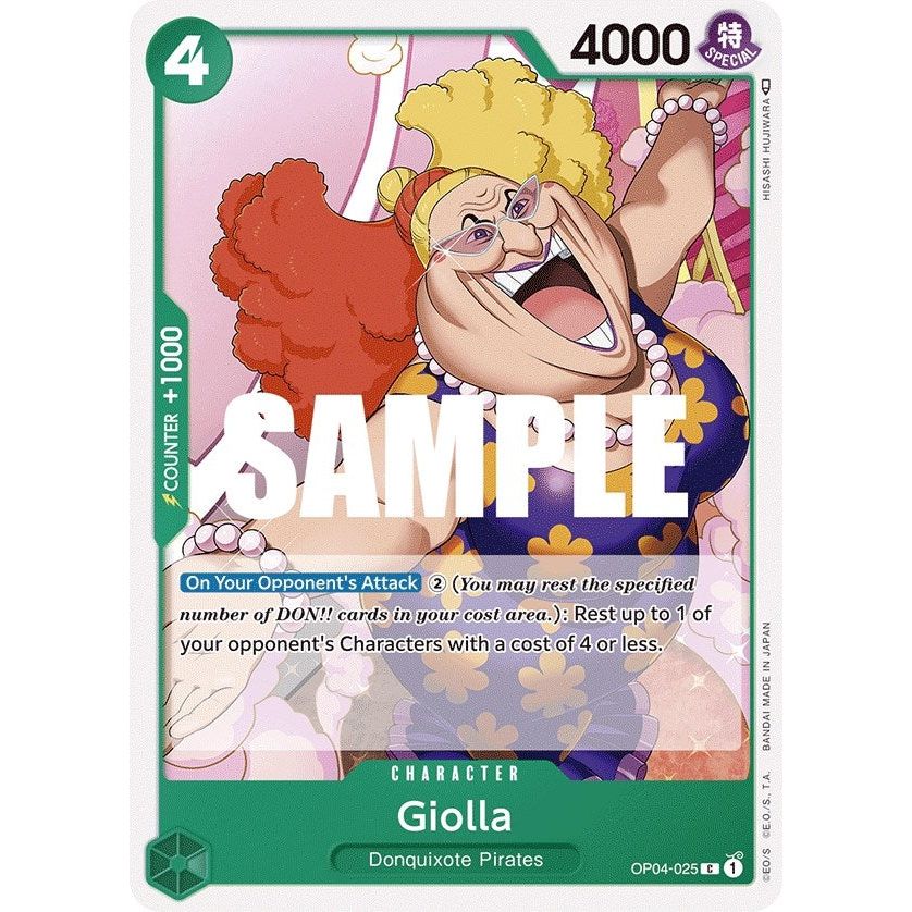 Image for Giolla (OP04-025) (OP04) - One Piece Card Game