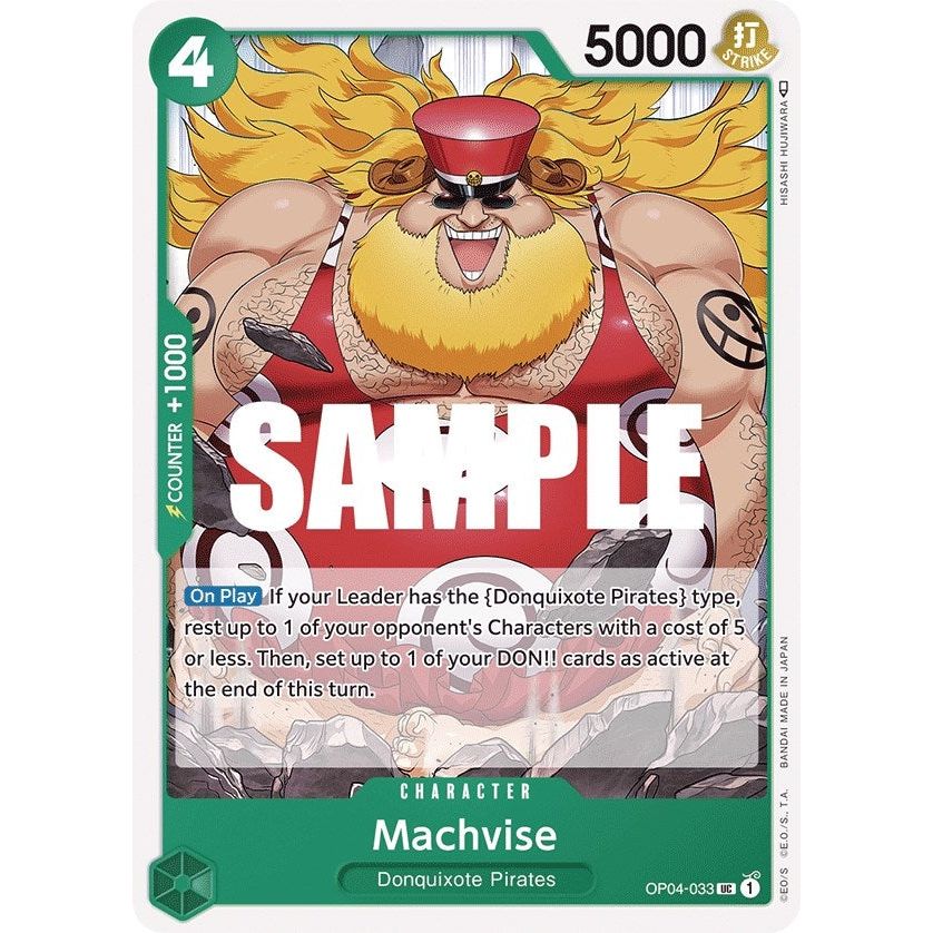 Image for Machvise (OP04-033) (OP04) - One Piece Card Game