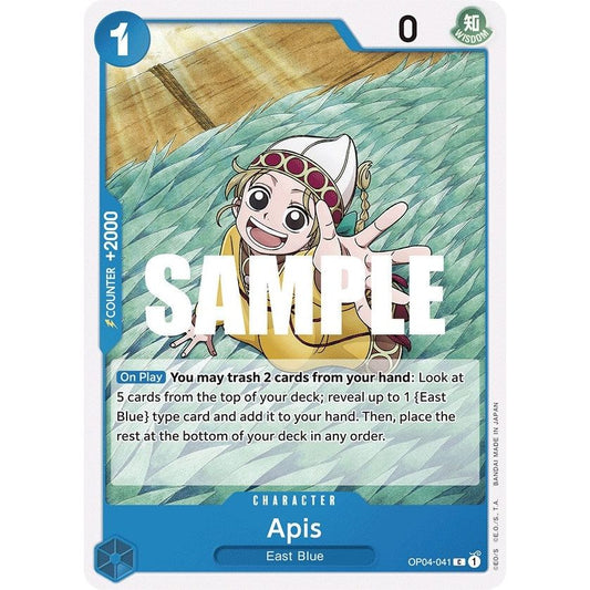 Image for Apis (OP04-041) (OP04) - One Piece Card Game