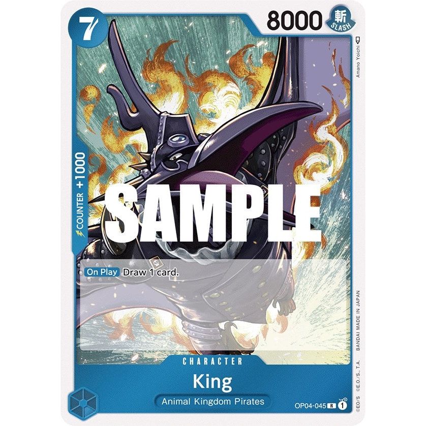 Image for King (OP04-045) (OP04) - One Piece Card Game
