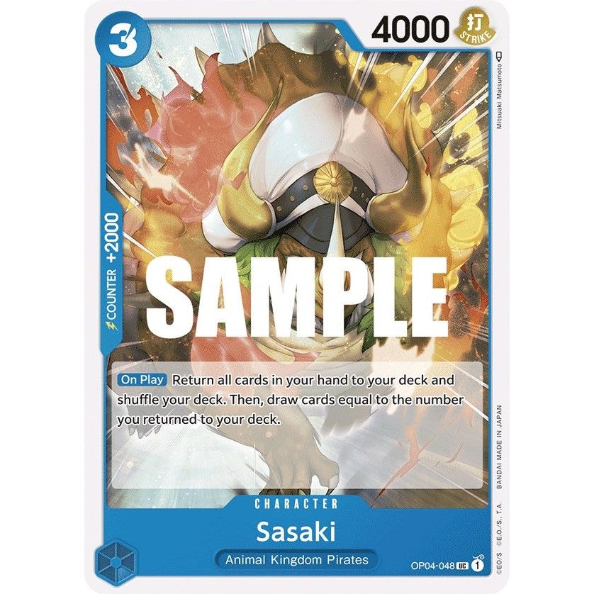 Image for Sasaki (OP04-048) (OP04) - One Piece Card Game