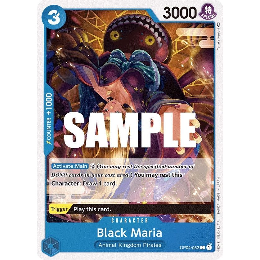 Image for Black Maria (OP04-052) (OP04) - One Piece Card Game