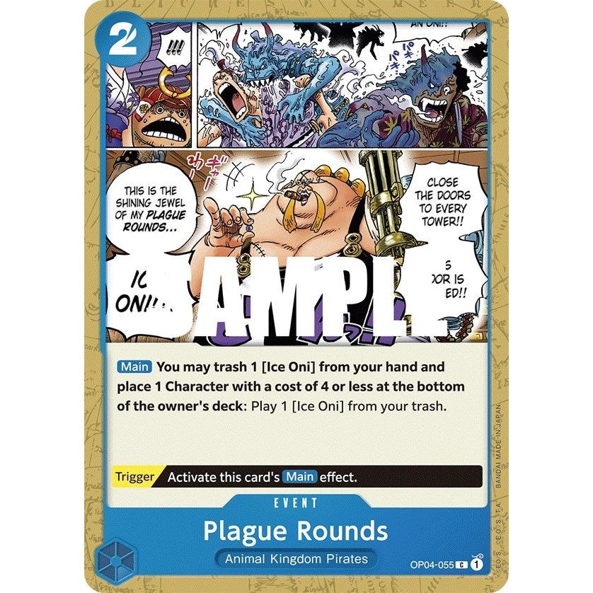 Image for Plague Rounds (OP04-055) (OP04) - One Piece Card Game