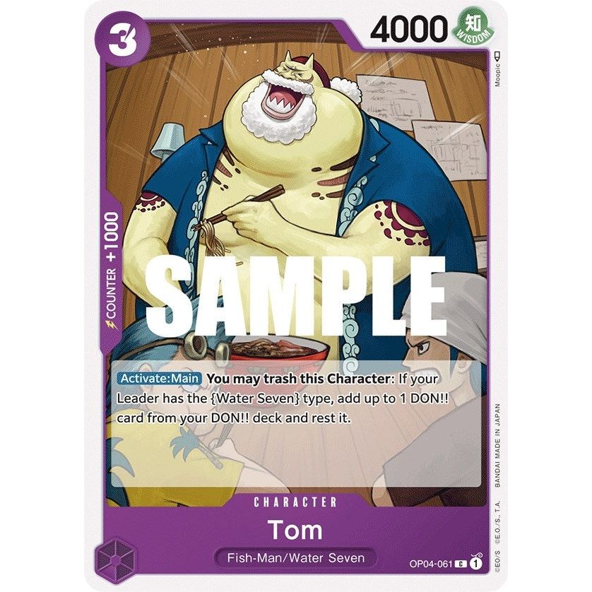 Image for Tom (OP04-061) (OP04) - One Piece Card Game