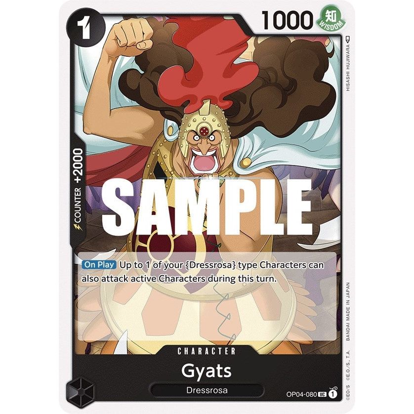 Image for Gyats (OP04-080) (OP04) - One Piece Card Game