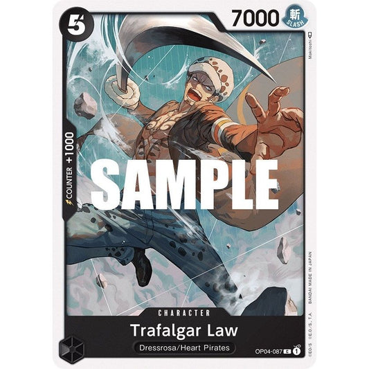 Image for Trafalgar Law (OP04-087) (OP04) - One Piece Card Game