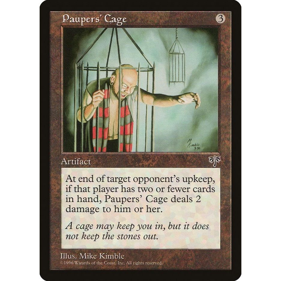 Image for Paupers' Cage (MIR) - Magic: The Gathering