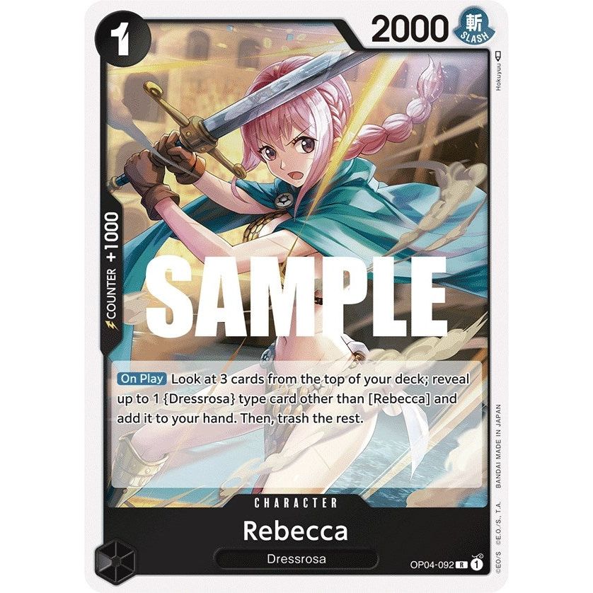 Image for Rebecca (092) (OP04-092) (OP04) - One Piece Card Game