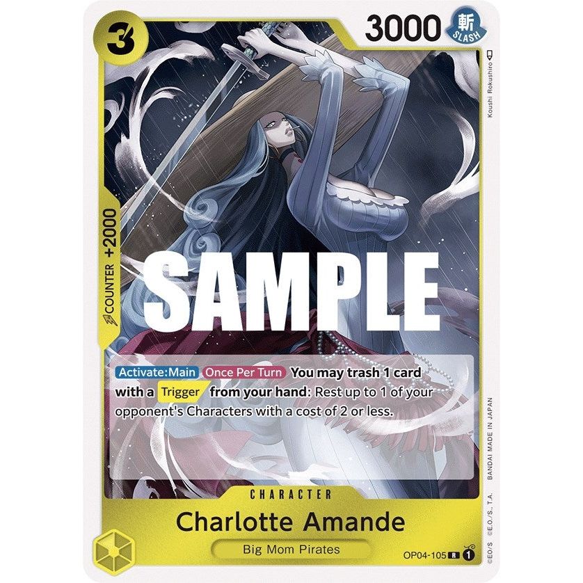 Image for Charlotte Amande (OP04-105) (OP04) - One Piece Card Game