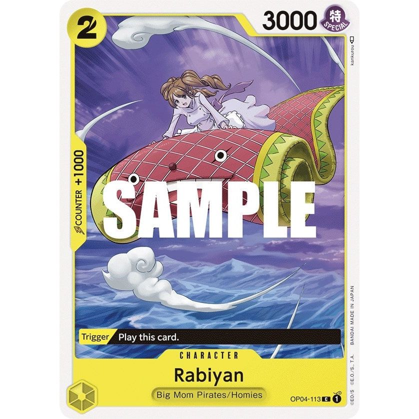 Image for Rabiyan (OP04-113) (OP04) - One Piece Card Game