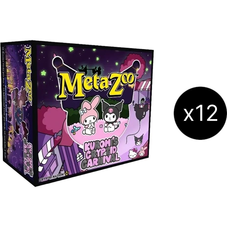 Image for Kuromi's Cryptid Carnival Booster Box Case - MetaZoo