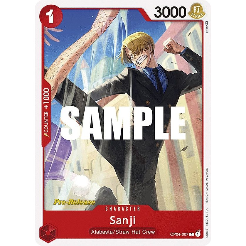 Image for Sanji (007) (OP04-007) (OP04 PRE) - One Piece Card Game