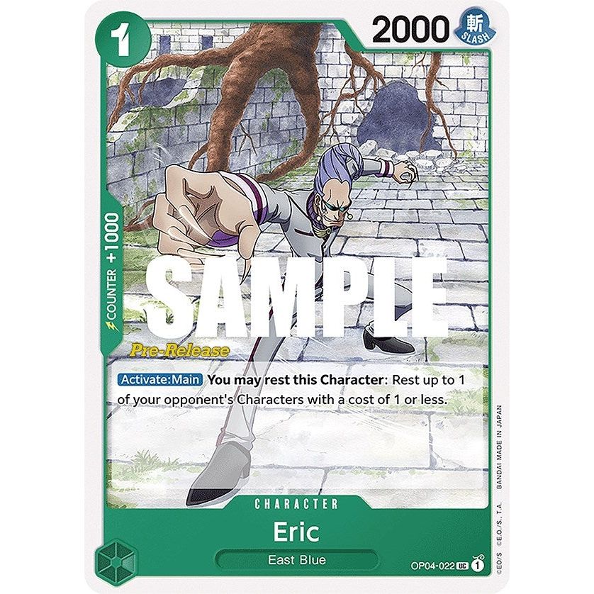 Image for Eric (OP04-022) (OP04 PRE) - One Piece Card Game