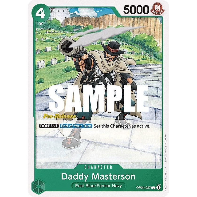 Image for Daddy Masterson (OP04-027) (OP04 PRE) - One Piece Card Game