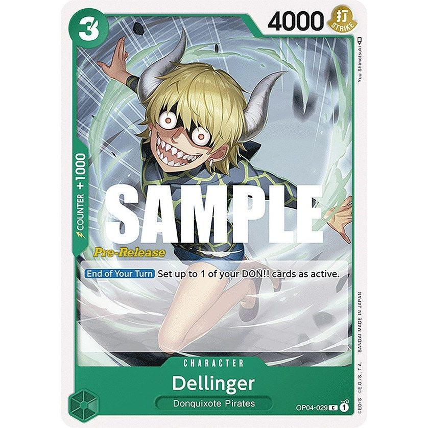 Image for Dellinger (OP04-029) (OP04 PRE) - One Piece Card Game