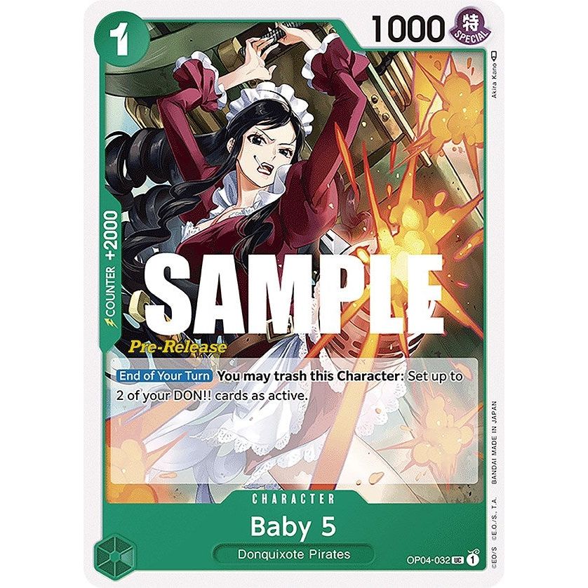Image for Baby 5 (OP04-032) (OP04 PRE) - One Piece Card Game