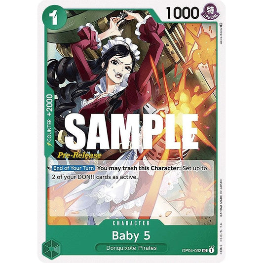 Image for Baby 5 (OP04-032) (OP04 PRE) - One Piece Card Game
