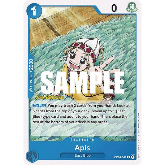 Image for Apis (OP04-041) (OP04 PRE) - One Piece Card Game