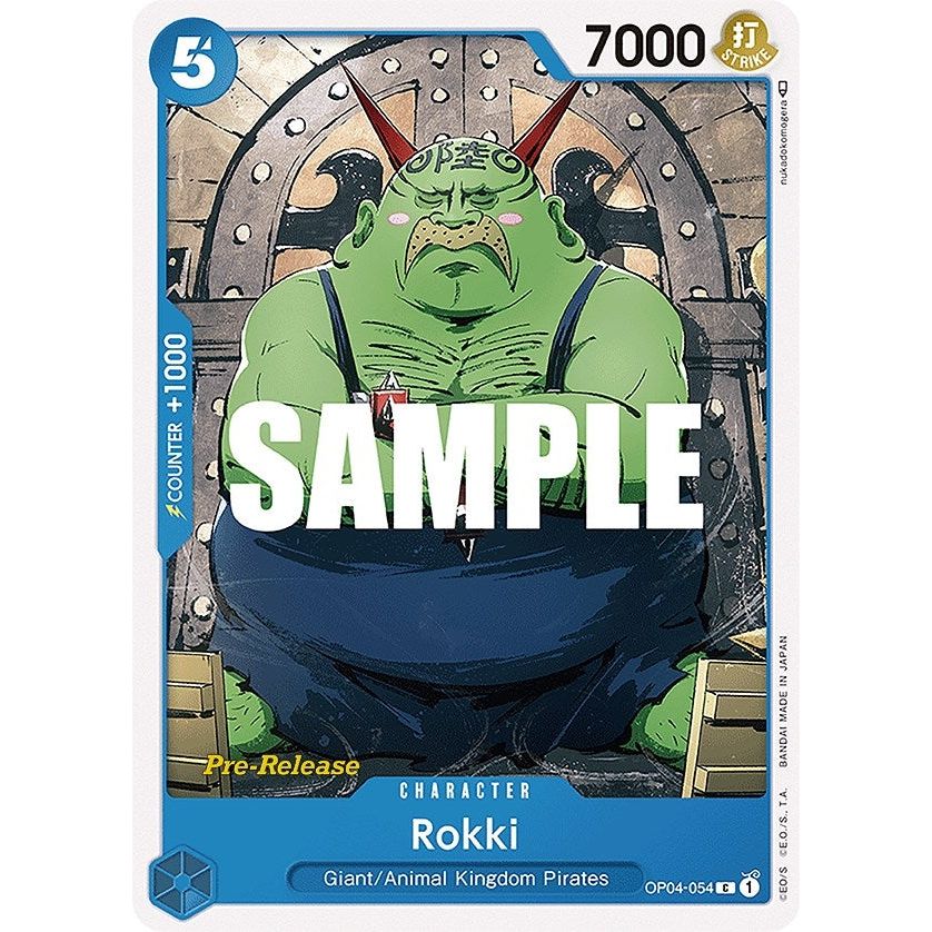 Image for Rokki (OP04-054) (OP04 PRE) - One Piece Card Game