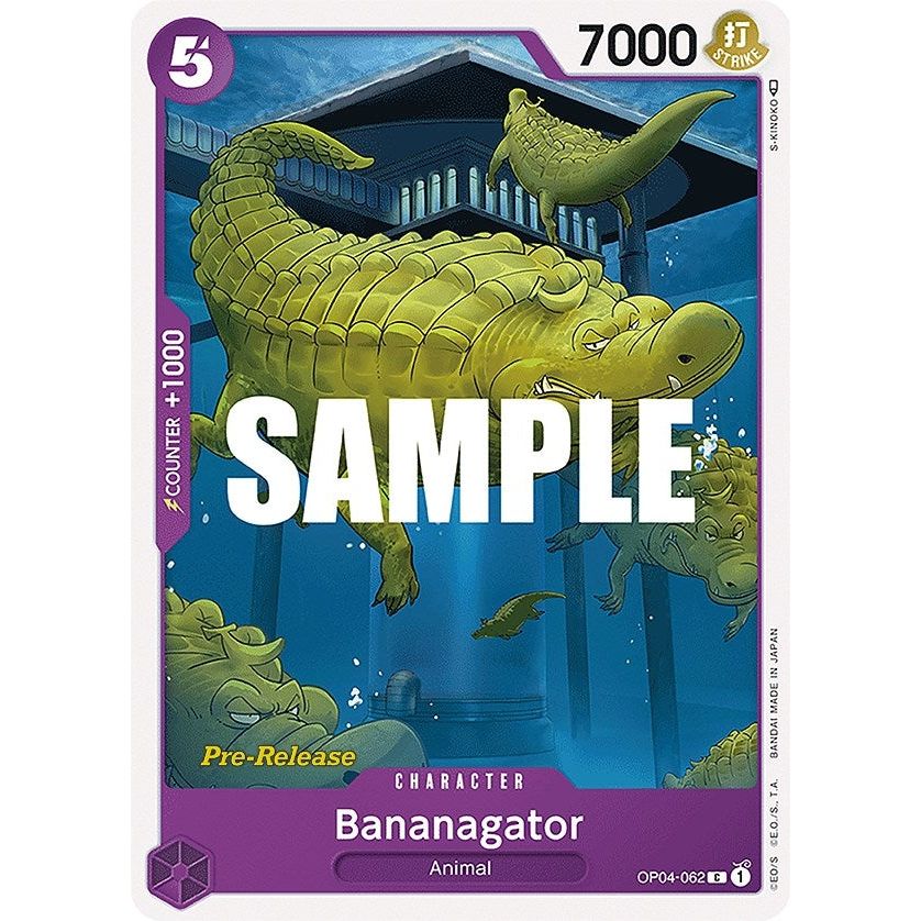 Image for Bananagator (OP04-062) (OP04 PRE) - One Piece Card Game