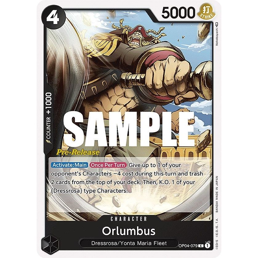 Image for Orlumbus (OP04-079) (OP04 PRE) - One Piece Card Game