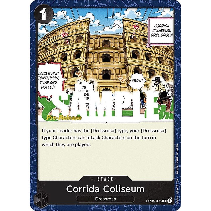 Image for Corrida Coliseum (OP04-096) (OP04 PRE) - One Piece Card Game