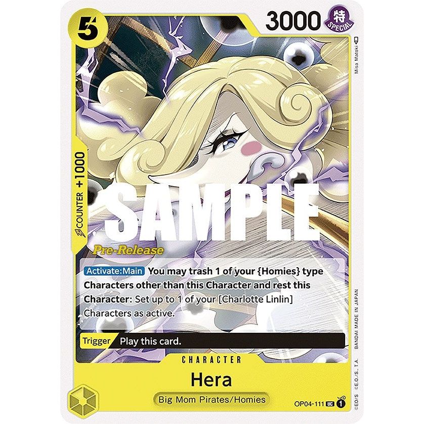 Image for Hera (OP04-111) (OP04 PRE) - One Piece Card Game