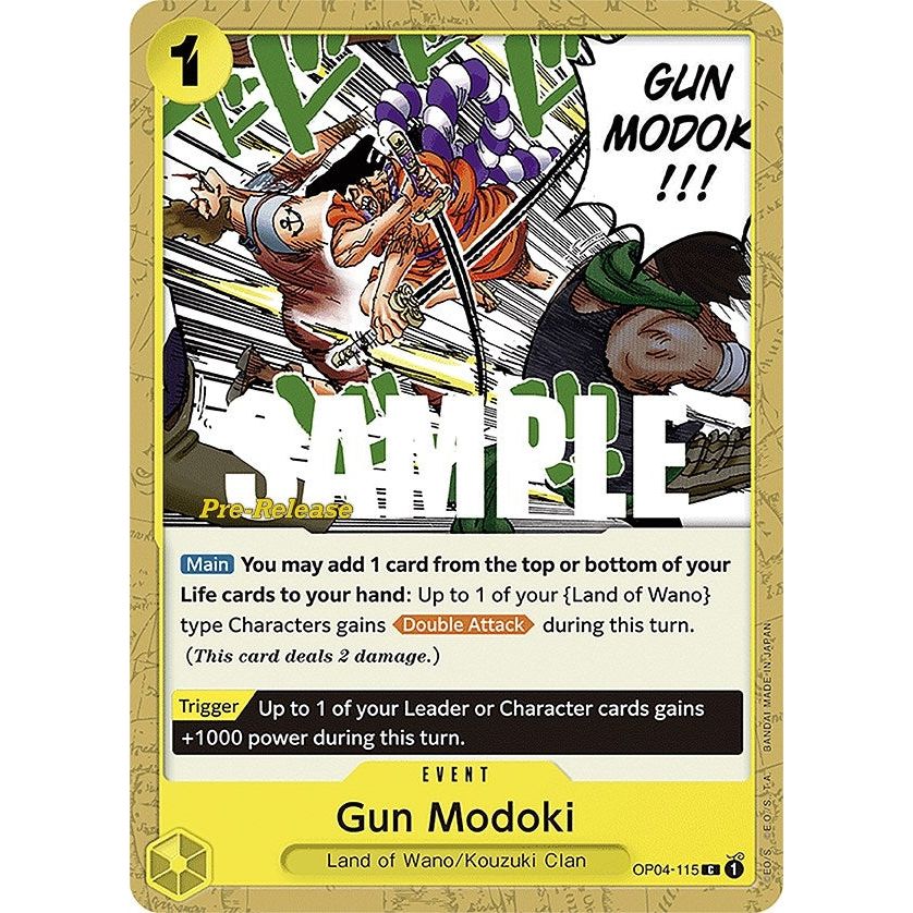 Image for Gun Modoki (OP04-115) (OP04 PRE) - One Piece Card Game