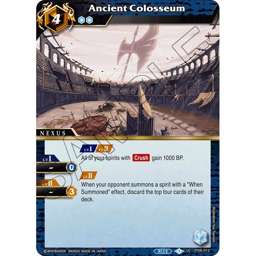 Image for Ancient Colosseum (ST06-012) (ST06) - Battle Spirits Saga