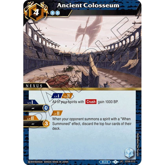Image for Ancient Colosseum (ST06-012) (ST06) - Battle Spirits Saga