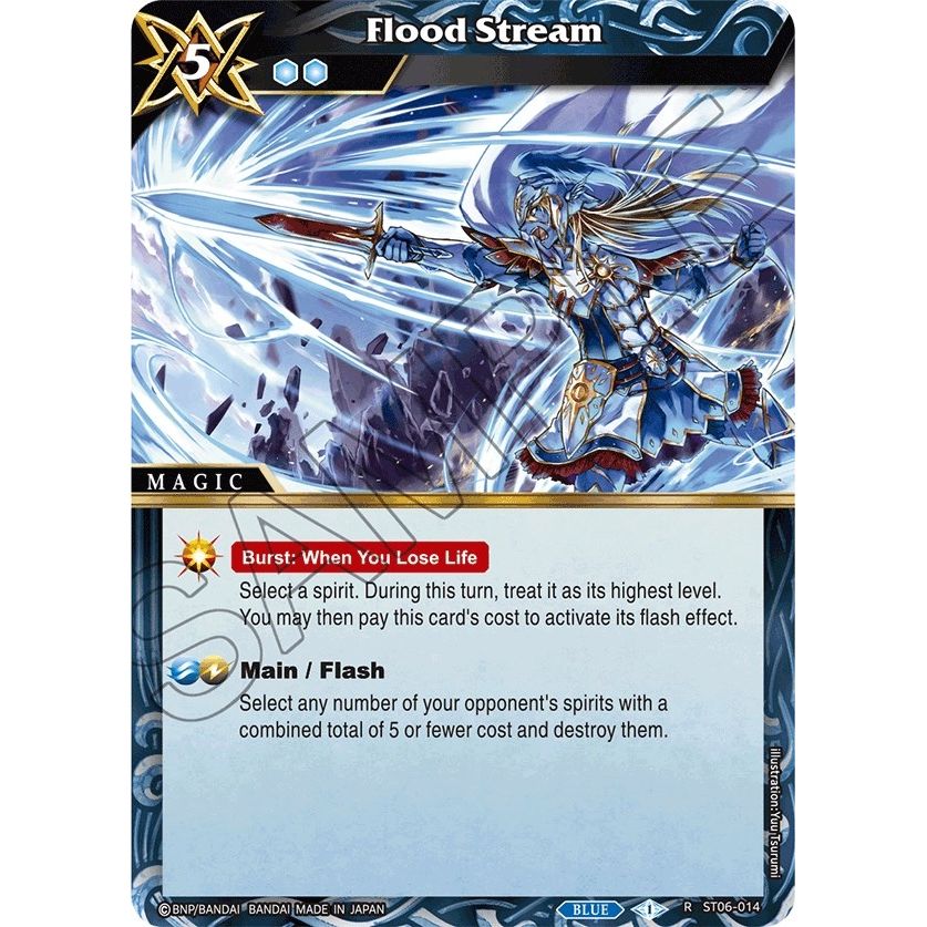 Image for Flood Stream (ST06-014) (ST06) - Battle Spirits Saga