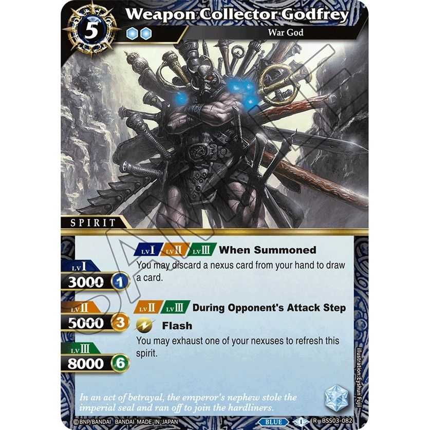 Image for Weapon Collector Godfrey (BSS03-082) (BSS03) - Battle Spirits Saga