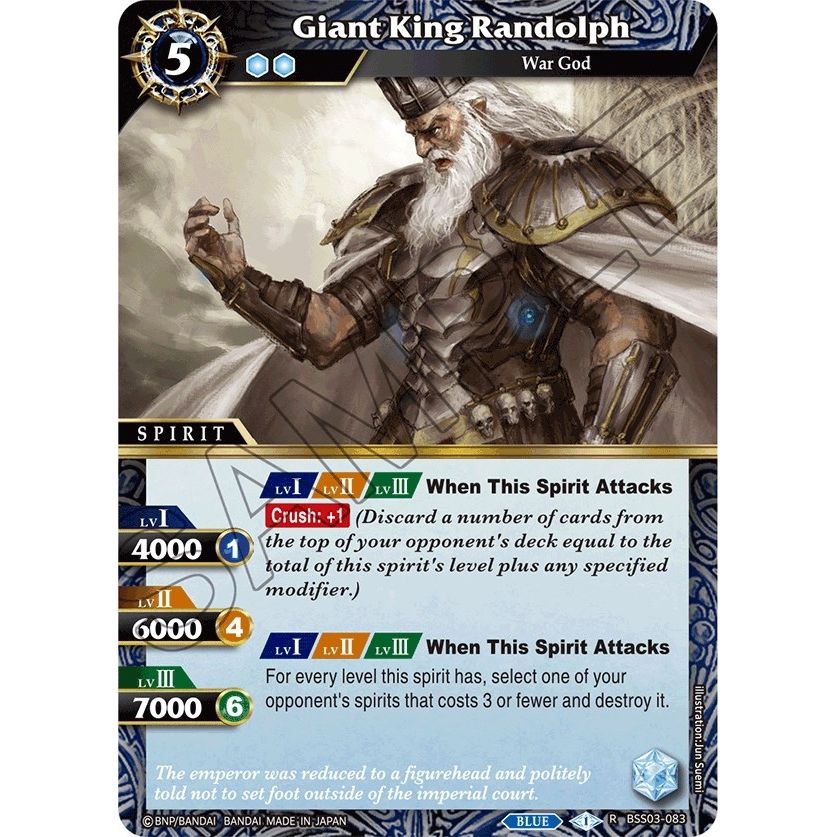 Image for Giant King Randolph (BSS03-083) (BSS03) - Battle Spirits Saga