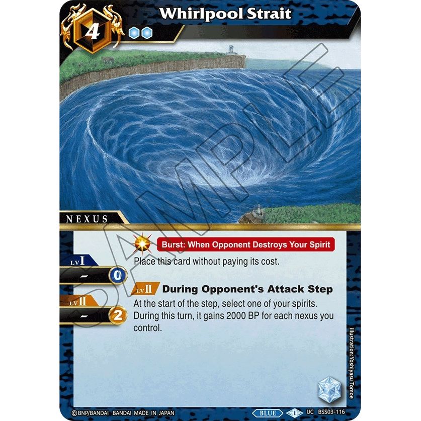 Image for Whirlpool Strait (BSS03-116) (BSS03) - Battle Spirits Saga