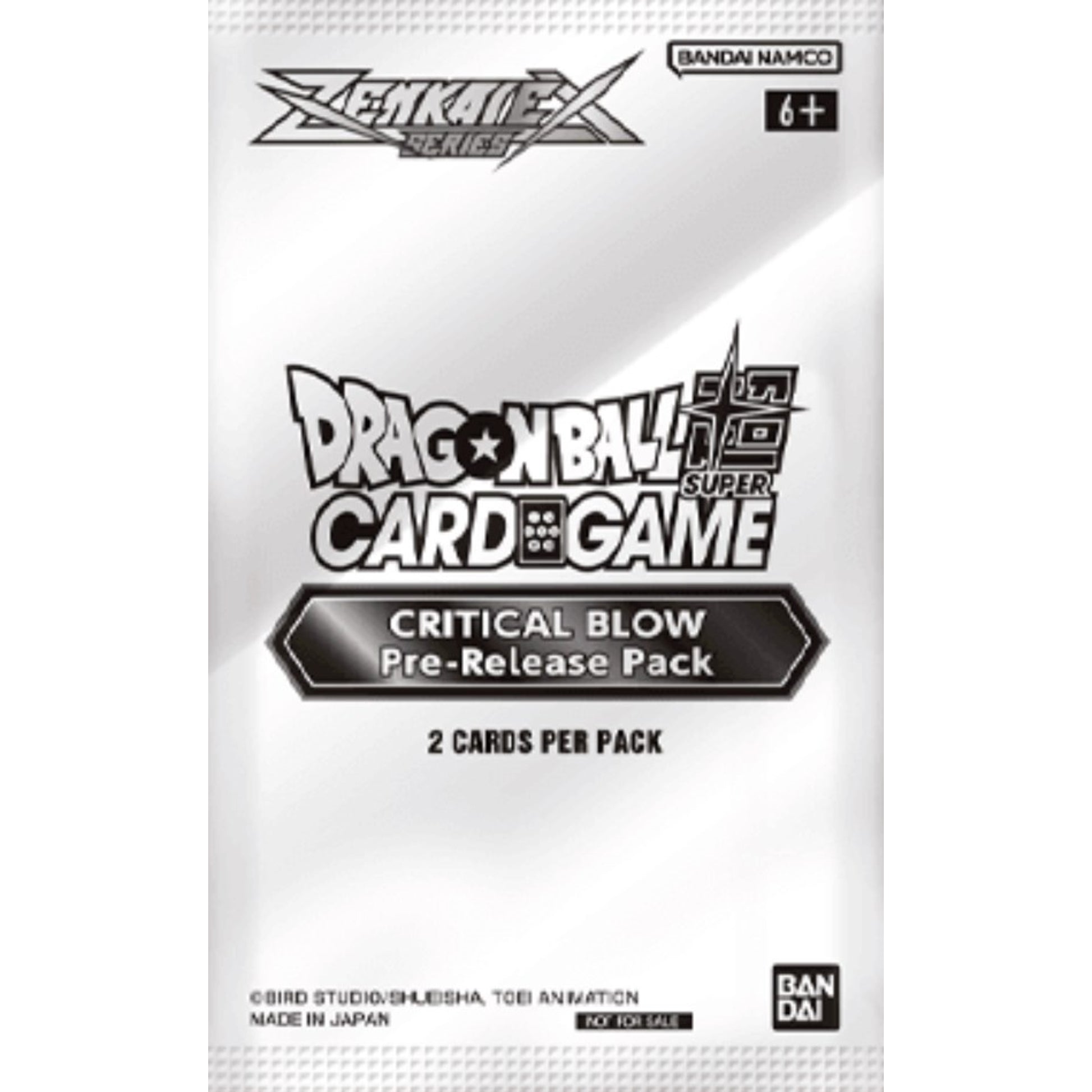 Image for Critical Blow Pre-Release Pack - Dragon Ball Super: Masters
