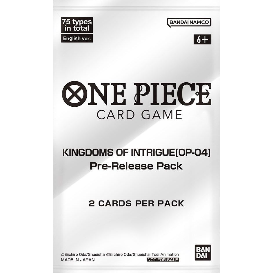 Image for Kingdoms of Intrigue - Pre-Release Pack - One Piece Card Game
