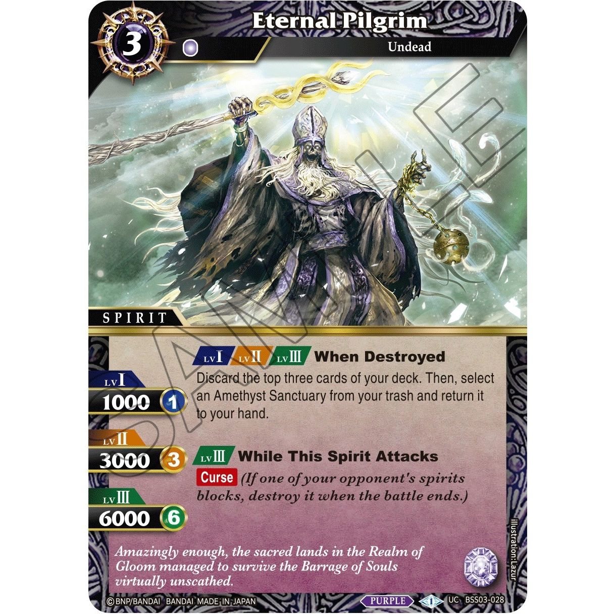 Image for Eternal Pilgrim (BSS03-028) (BSS03) - Battle Spirits Saga