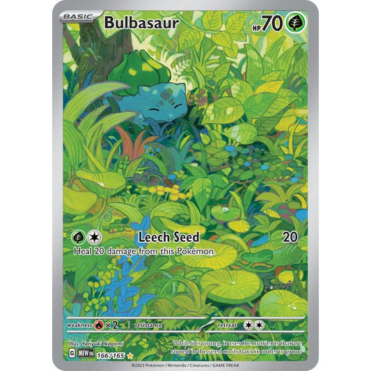Image for Bulbasaur (166/165) (MEW) - Pokemon