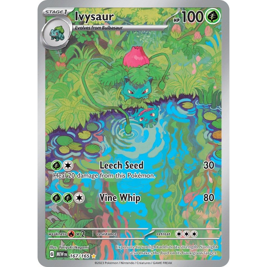 Image for Ivysaur (167/165) (MEW) - Pokemon