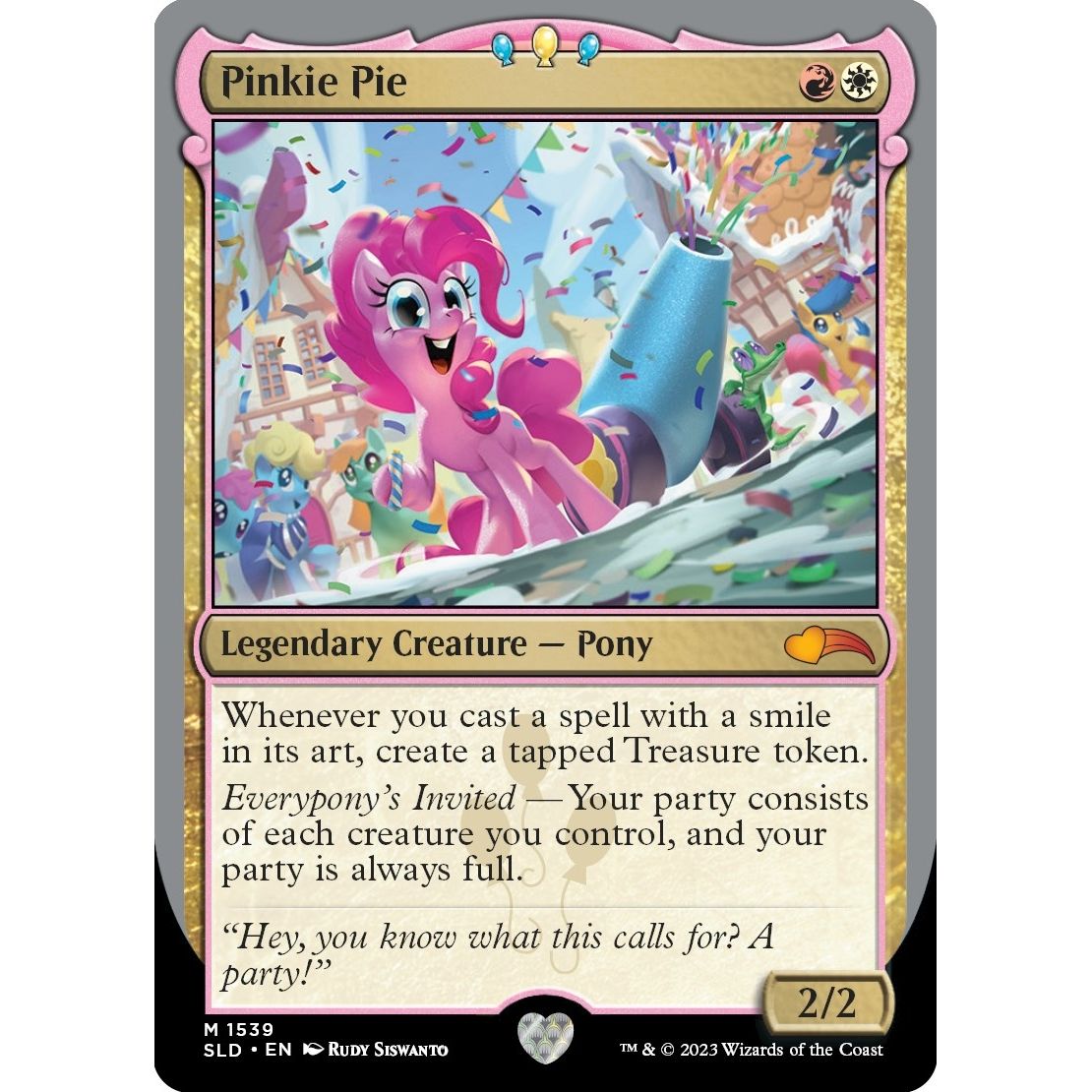 Image for Pinkie Pie (1539) (SLD) - Magic: The Gathering