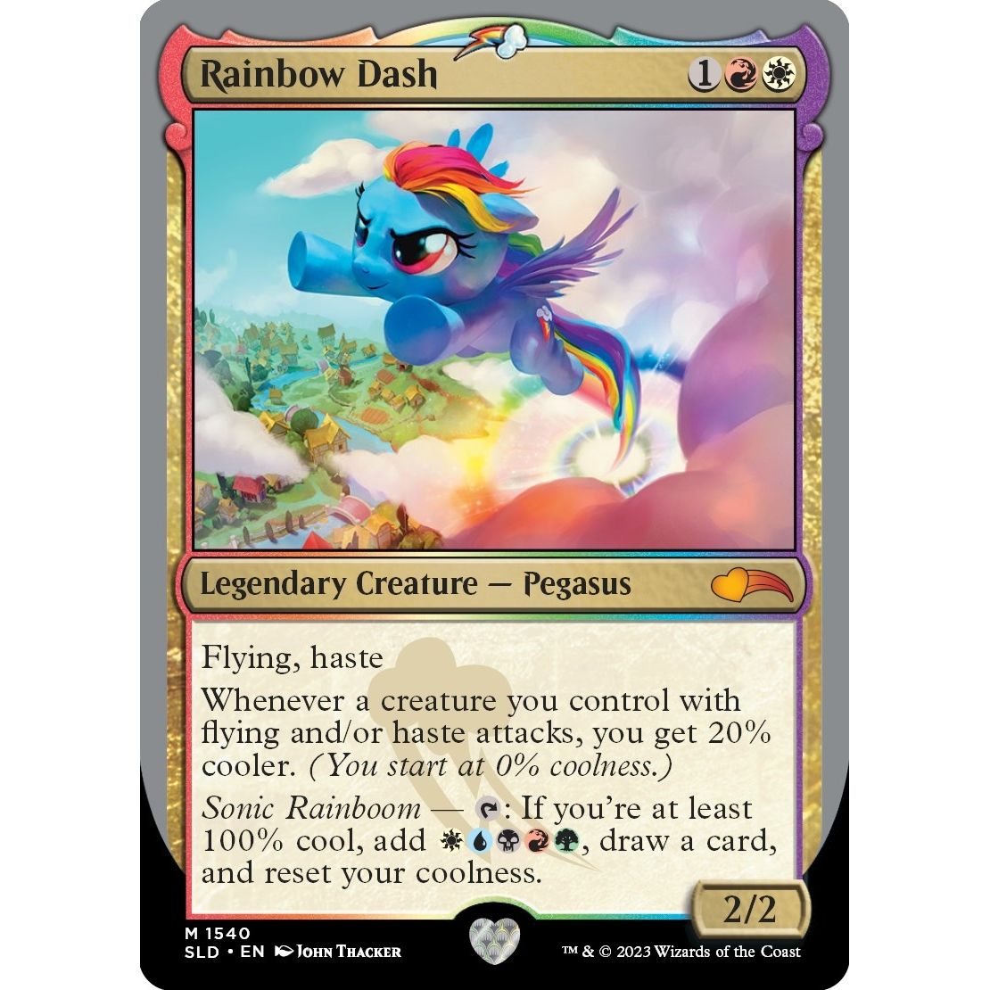 Image for Rainbow Dash (1540) (SLD) - Magic: The Gathering
