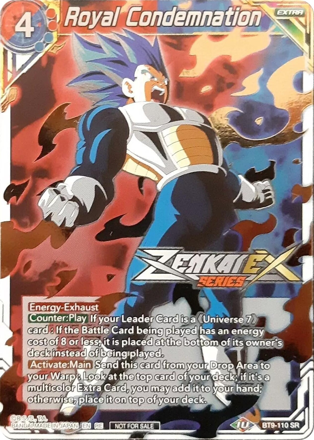 Image for Royal Condemnation (Event Pack 13) (BT9-110) (TPR) - Dragon Ball Super: Masters
