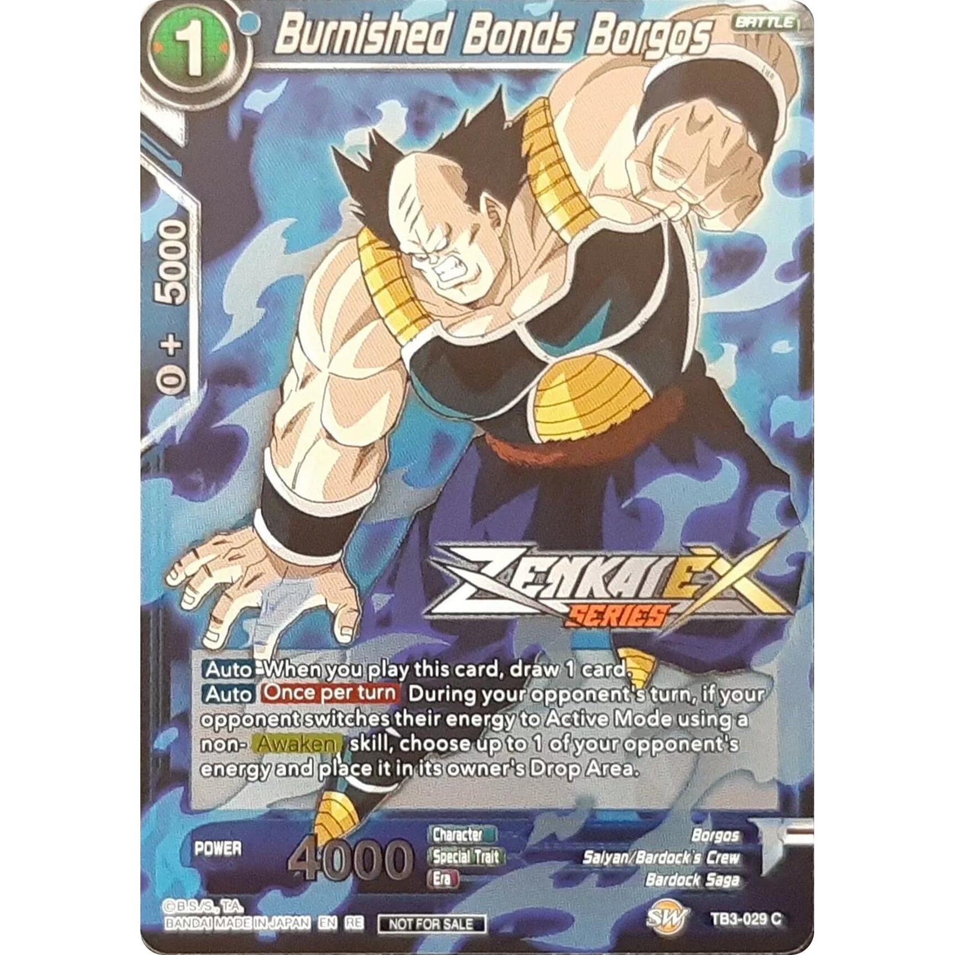 Image for Burnished Bonds Borgos (Event Pack 13) (TB3-029) (TPR) - Dragon Ball Super: Masters