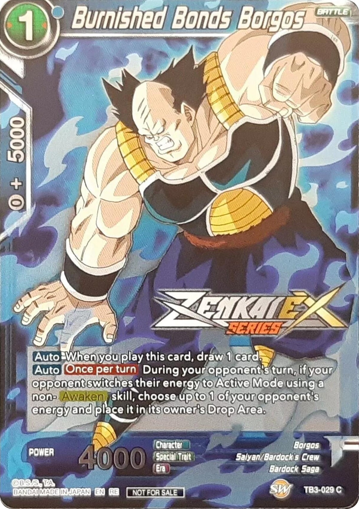 Image for Burnished Bonds Borgos (Event Pack 13) (TB3-029) (TPR) - Dragon Ball Super: Masters