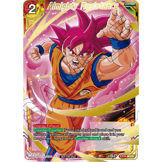 Image for Almighty Resistance (Alt. Art Card Set 2023 Vol. 3) (EX09-06) (TPR) - Dragon Ball Super: Masters