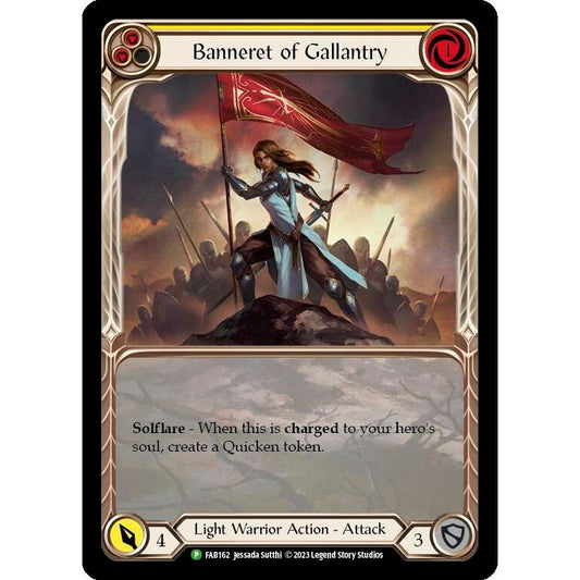 Image for Banneret of Gallantry - FAB162 (FAB162) (PR) - Flesh and Blood TCG