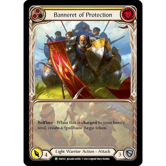 Image for Banneret of Protection - FAB 163 (FAB163) (PR) - Flesh and Blood TCG